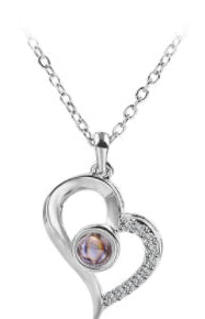 Silver Memory Projection Pendant