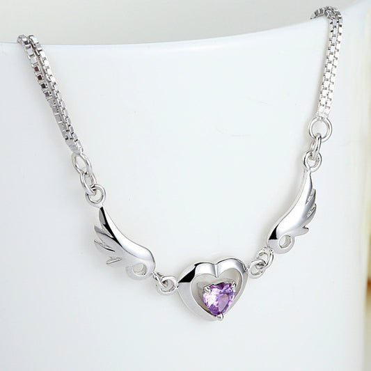 Guardian Angel Heart Bracelet