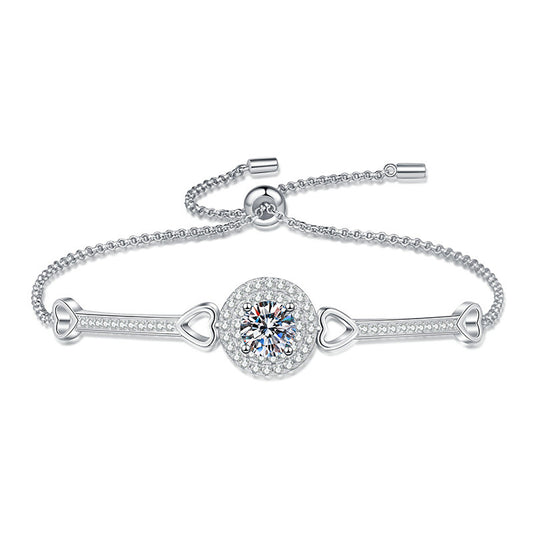 Royal Round – 1ct Moissanite Luxury Bracelet