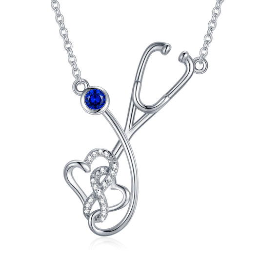 Nurse Stethoscope Necklace