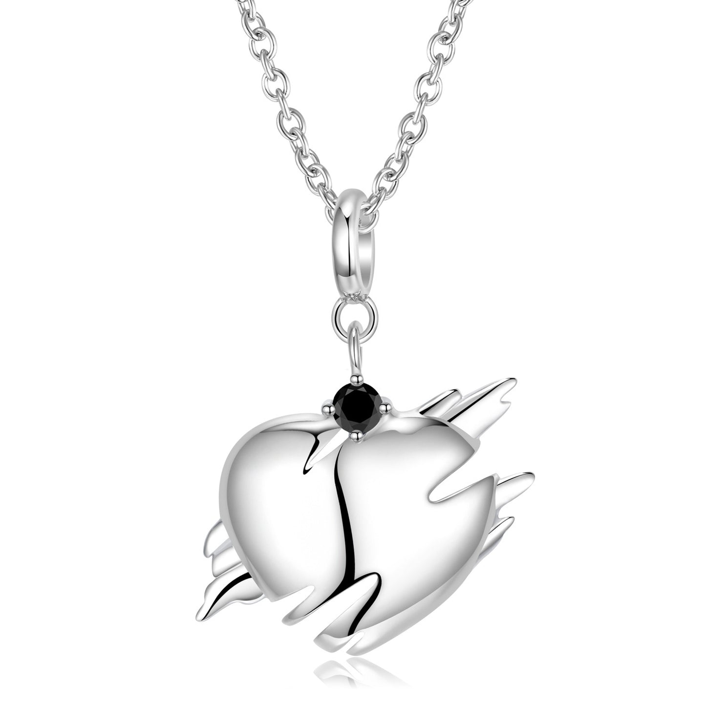 Dispersed Heart Pendant - Original Sentimental Ins Style Necklace