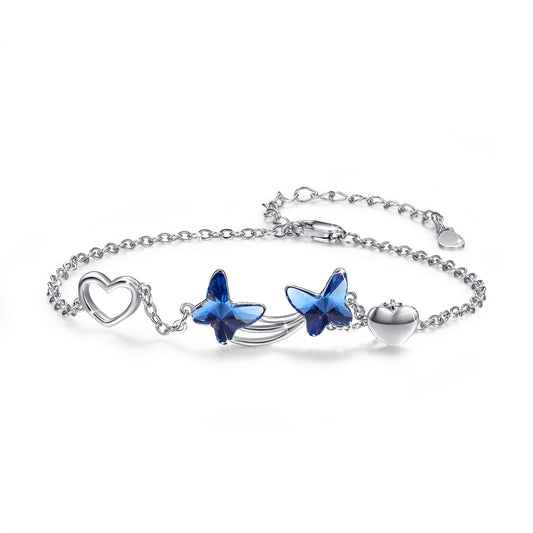 Blue Butterfly Bracelet